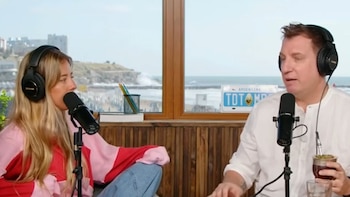 Maxi López junto a Nati