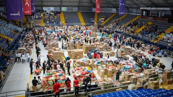 Alcalde Galán anuncia envío de 2.300 toneladas de ayudas a zonas afectadas por el terremoto