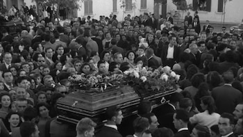 El funeral de 12 mineros que ocultó la dictadura franquista sale a la luz 41 años después: el NODO decidió no publicar las imágenes que mostraban la crudeza de la España de Franco