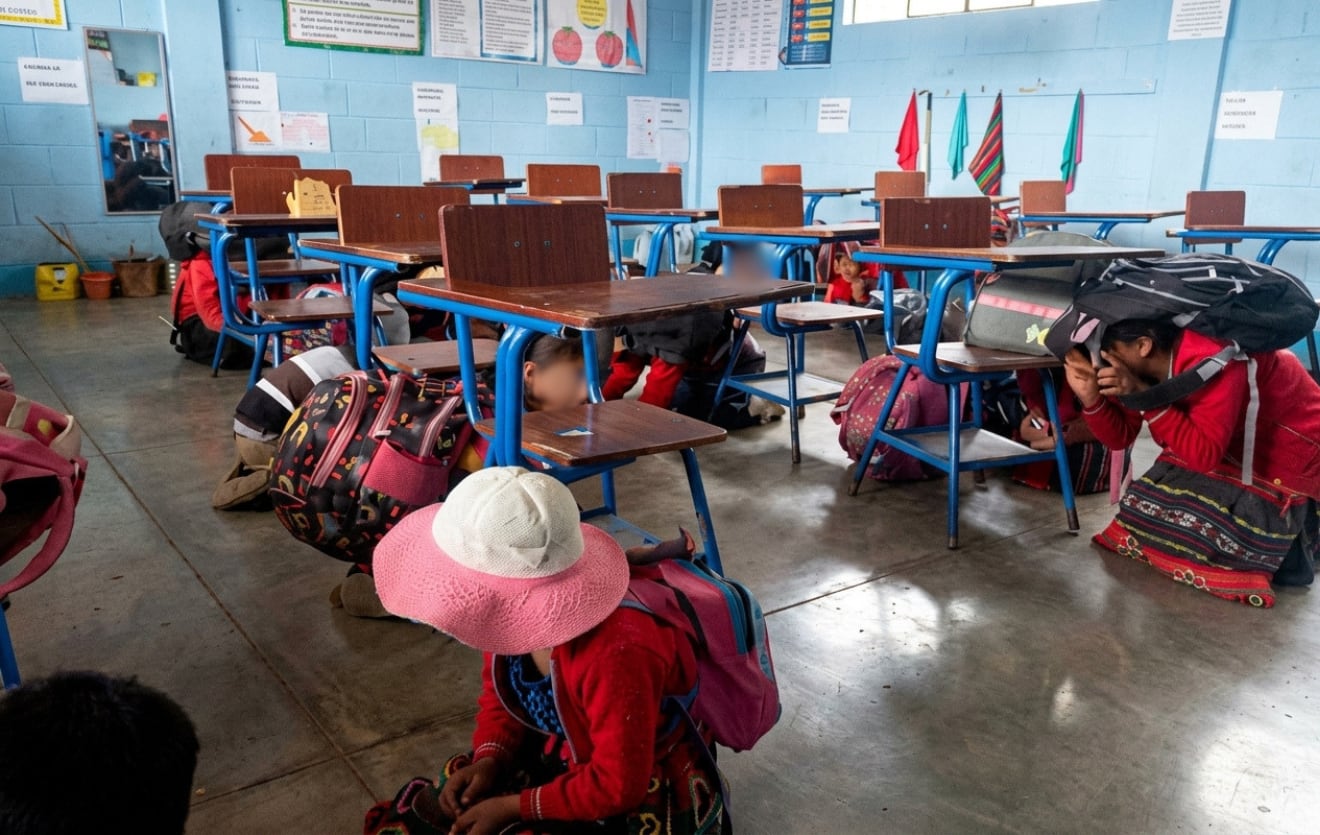 El Ministerio de Educación de Guatemala suspendió las clases presenciales en Ixchiguán y Tajumulco para implementar la modalidad a distancia. (Captura de Video)