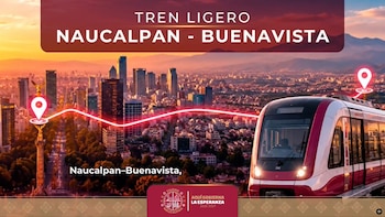 Tren Ligero Naucalpan - Buenavista: conoce la nueva ruta que conectará a la CDMX con el Estado de México