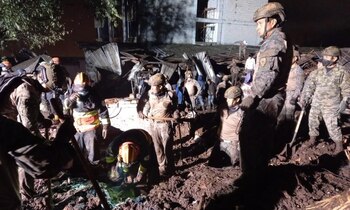 Desde la noche del 31 de enero, las Fuerzas Armadas han movilizado a más de 400 efectivos para apoyar las acciones de búsqueda, rescate y limpieza de La Gasca. (Foto: FFAAEE).