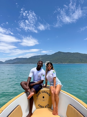 Sharon Ho y Moisés Reis Santos