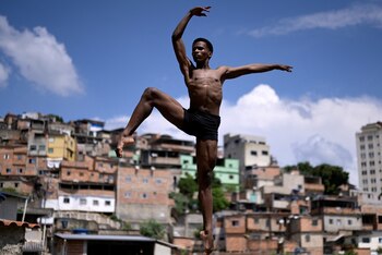 El bailarín brasileño Dyhan Cardoso