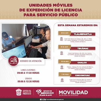 El horario de atención en