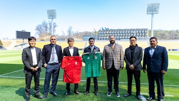 De Nuevo León a Corea del Sur: Samuel García visita el nuevo centro deportivo surcoreano