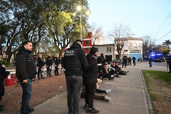Operativo por tiroteo barra en Huracán