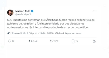 La politóloga venezolana Maibort Petit