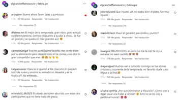Seguidores de 'El Gran Chef