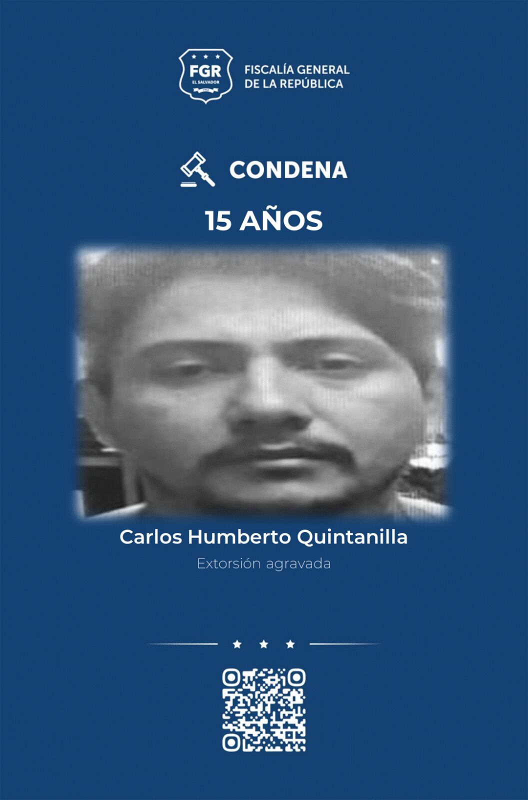 Cinco integrantes de la pandilla 18 Sureños fueron sentenciados a 15 años de prisión por extorsión agravada a un comerciante del mercado El Calvario, en Cojutepeque. (Foto: Fiscalía General de la República)