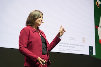 Cristine Morgan, directora científica del Instituto de Salud del Suelo