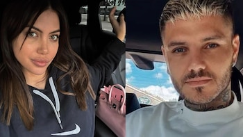 Wanda Nara y Mauro Icardi