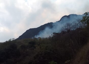 Fuego fue controlado, pero aún