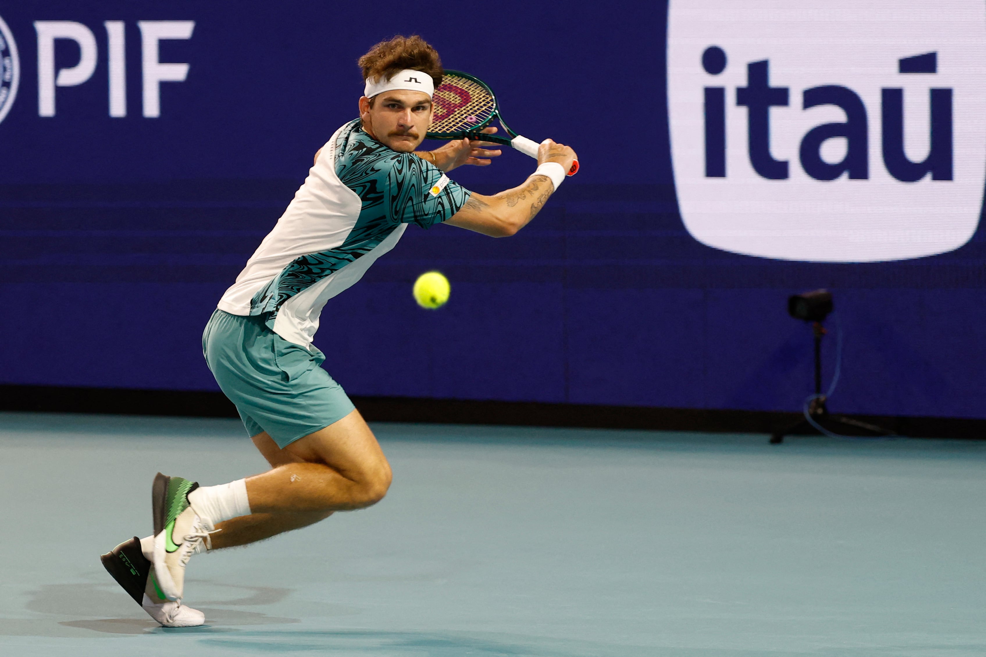 Thiago Seyboth Wild, 198 del mundo, será el siguiente rival de Juan Pablo Varillas en el Challenger de Como 2026. Crédito: Geoff Burke-Imagn Images.
