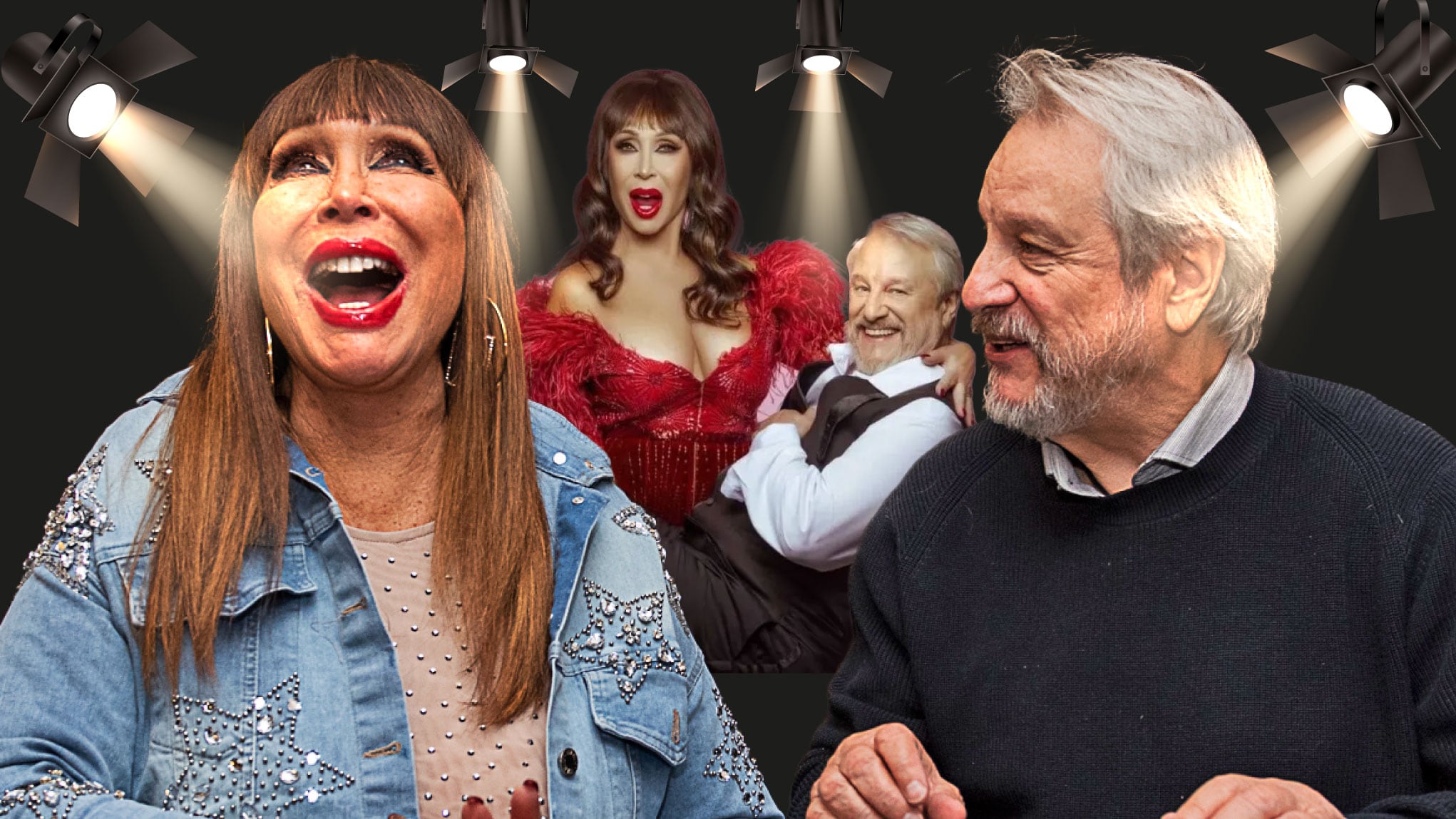 Moria Casán y Jorge Marrale están emocionados por estrenar