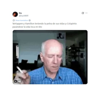memes de la actuación de Colapinto