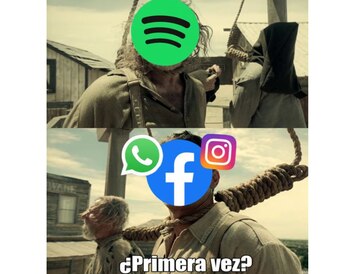 Memes por la caída de