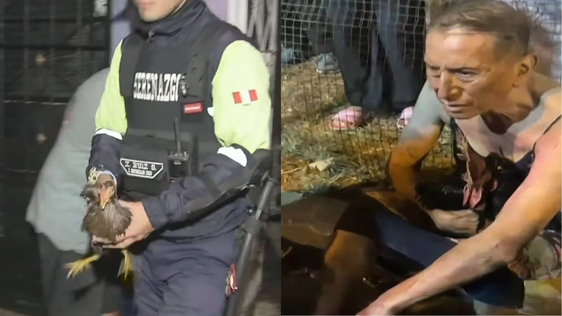 Pedro Alba González, un adulto mayor, sufrió quemaduras e inhaló humo al intentar rescatar a sus mascotas de un voraz incendio que consumió su vivienda en San Martín de Porres. (Composición: Infobae Perú)