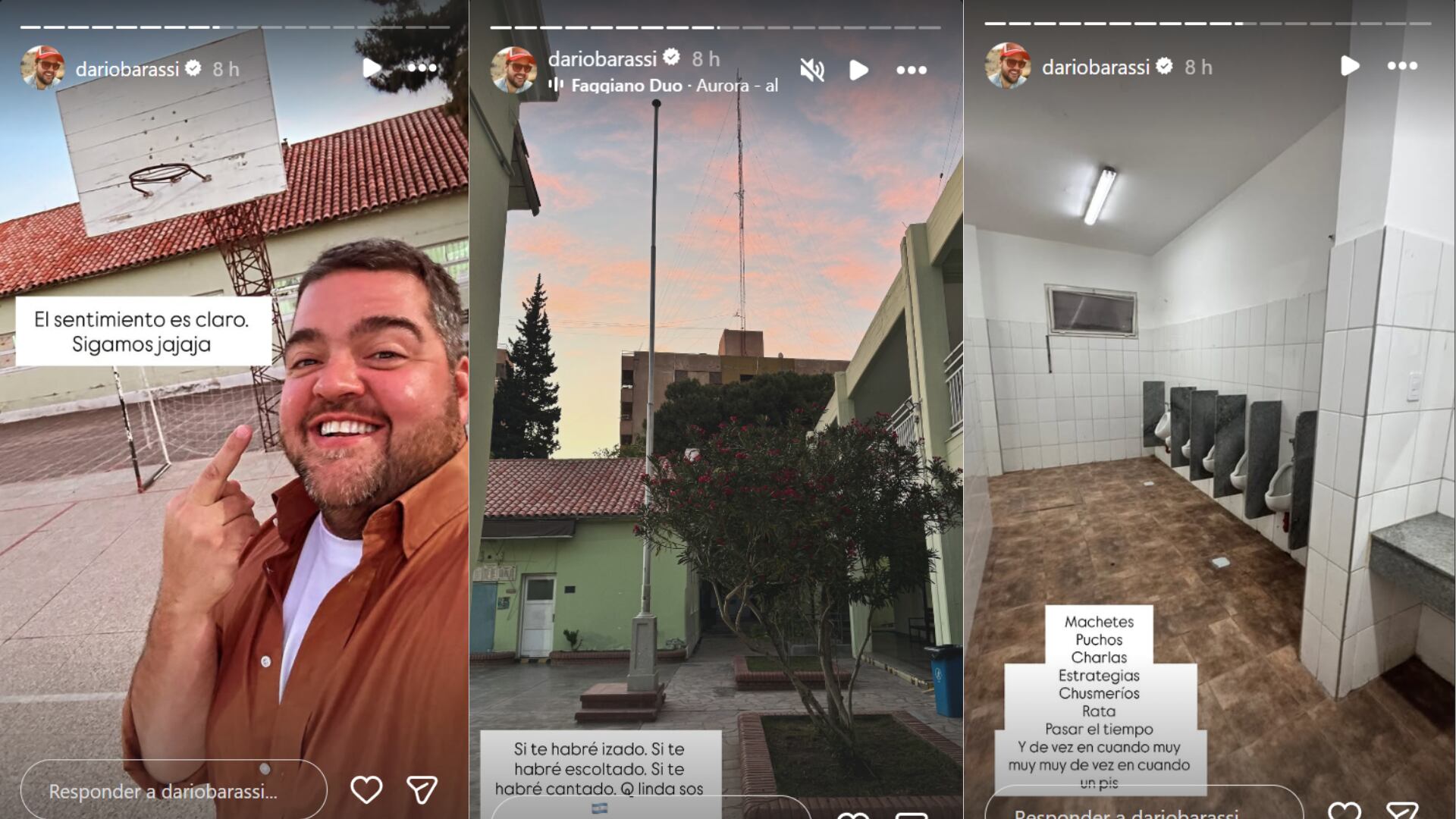 Barassi le dedicó unas palabras a la Bandera: