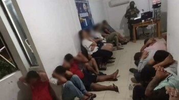 Una facción de Los Choneros