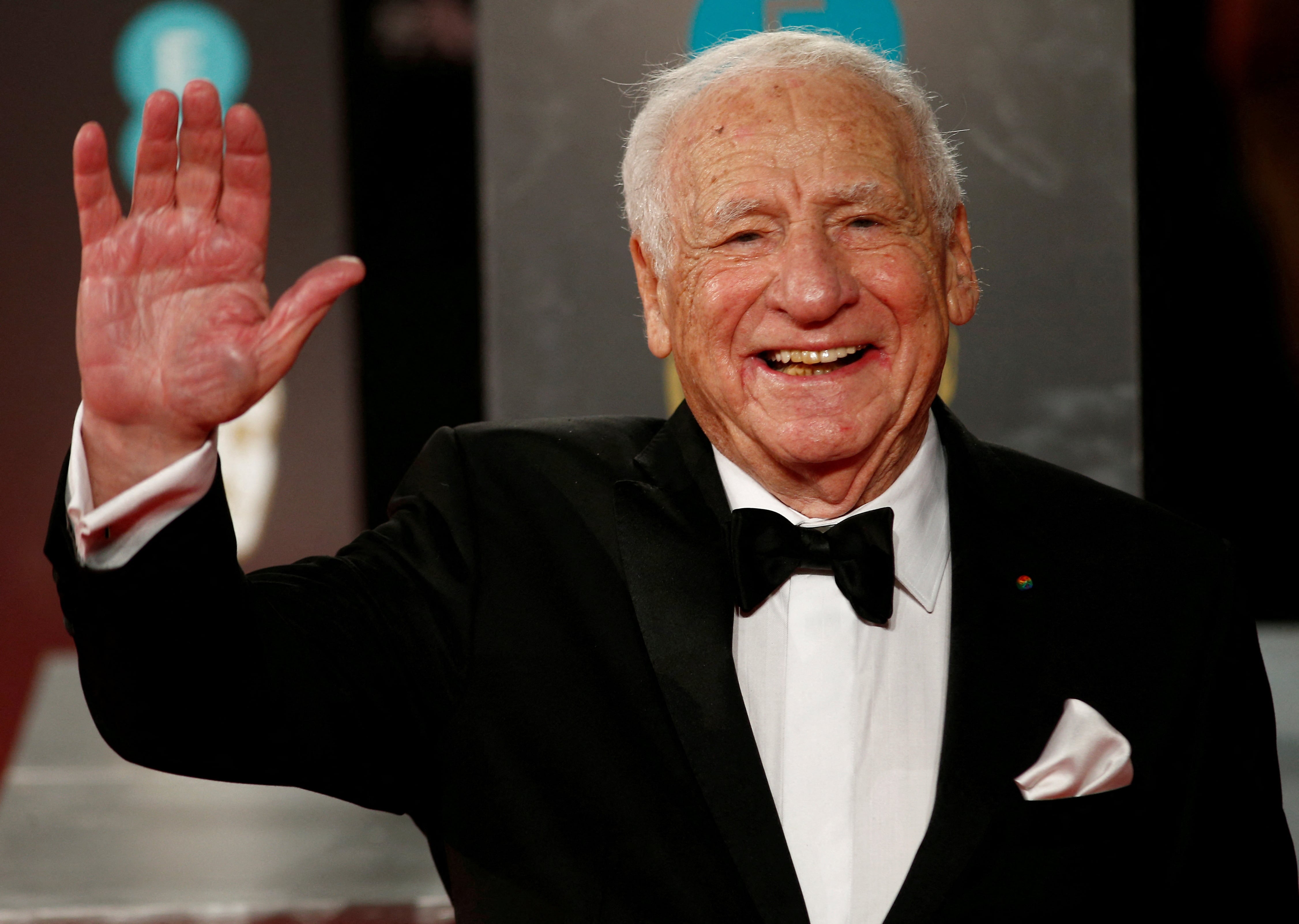 Mel Brooks en los premios británicos de cine y televisión BAFTA de 2017 (REUTERS/Peter Nicholls/File Photo)
