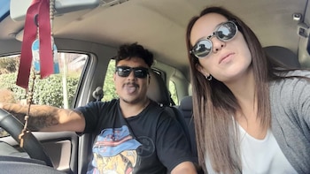 Damián y Milena en la