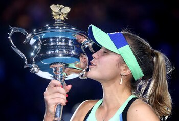 Kenin se coronó campeona del