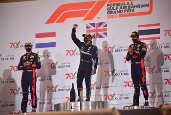 Albon alcanzó dos terceros puestos