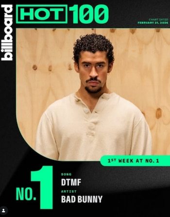 Bad Bunny logró posicionar en