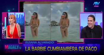 Paco Bazán niega besos con