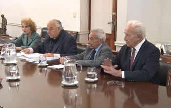 Los cuatro jueces que asistieron