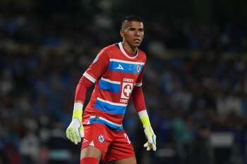 Kevin Mier jugará por primera vez un partido con la selección Colombia de mayores - crédito Kirby Lee/Imagn Images