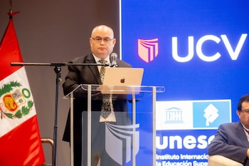 Dr. Heraclio Campana, vicerrector académico de la UCV. Foto: Difusión