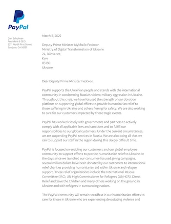 (Foto: Mykhailo Fedorov)