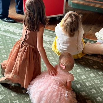 Los niños se divirtieron en