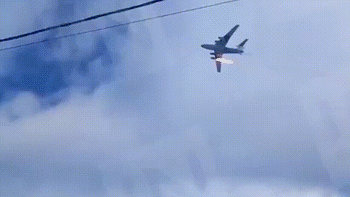 Se estrelló un avión de