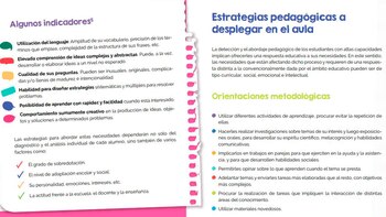 Parte de la guía que