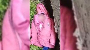 Encontraron un bebé abandonado en