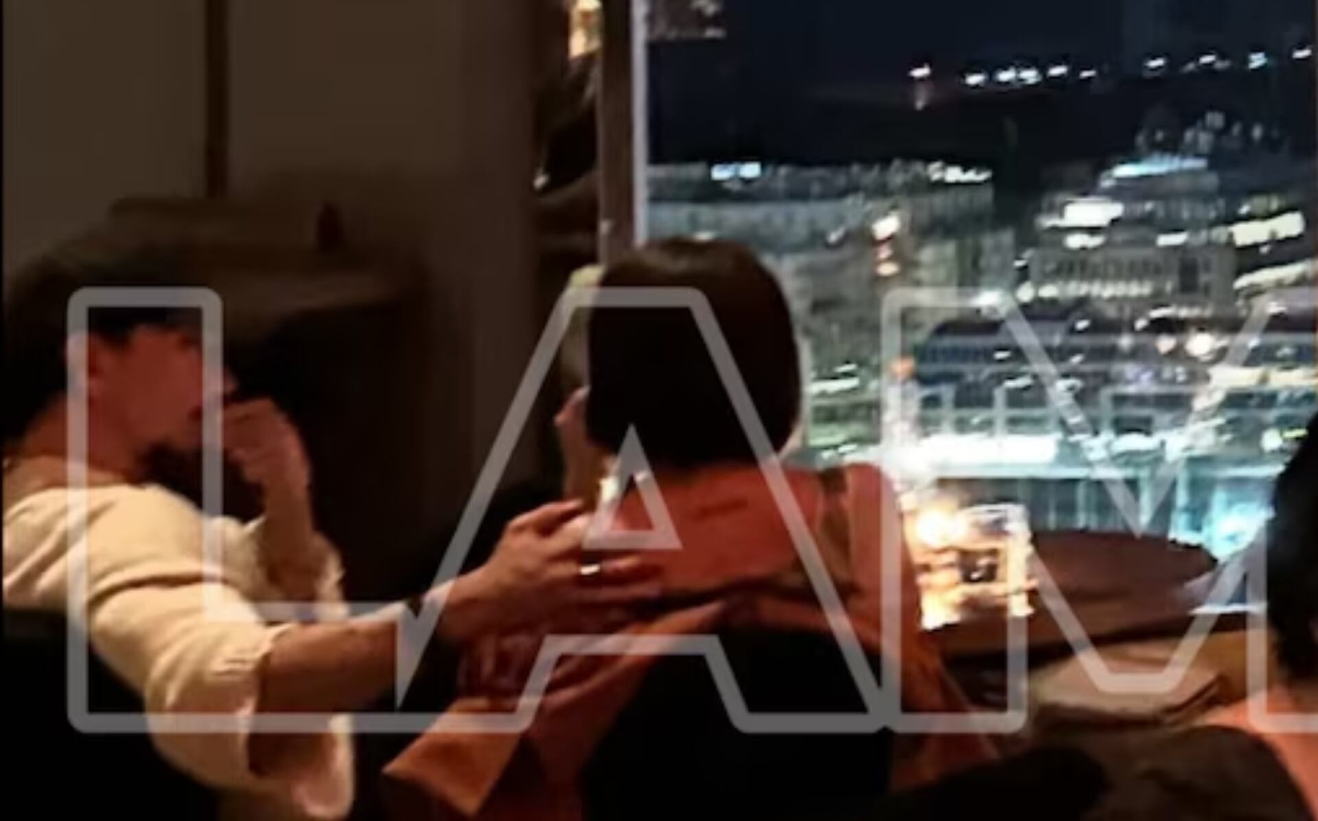 La foto de Nico Vázquez y Dai Fernández disfrutando de la noche porteña (LAM, Instagram)