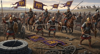 La moral del ejército persa