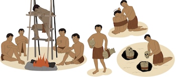 Demostración del proceso de momificación