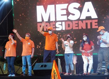 El acto de Carlos Mesa