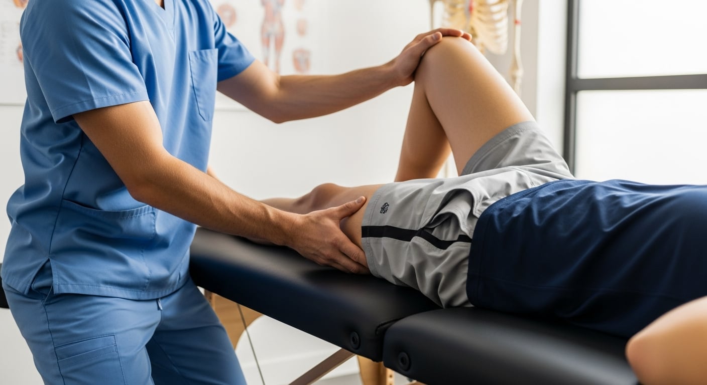 La fisioterapia es clave en la recuperación de movilidad y el fortalecimiento articular tras lesiones de cadera leves o moderadas (Imagen Ilustrativa Infobae)