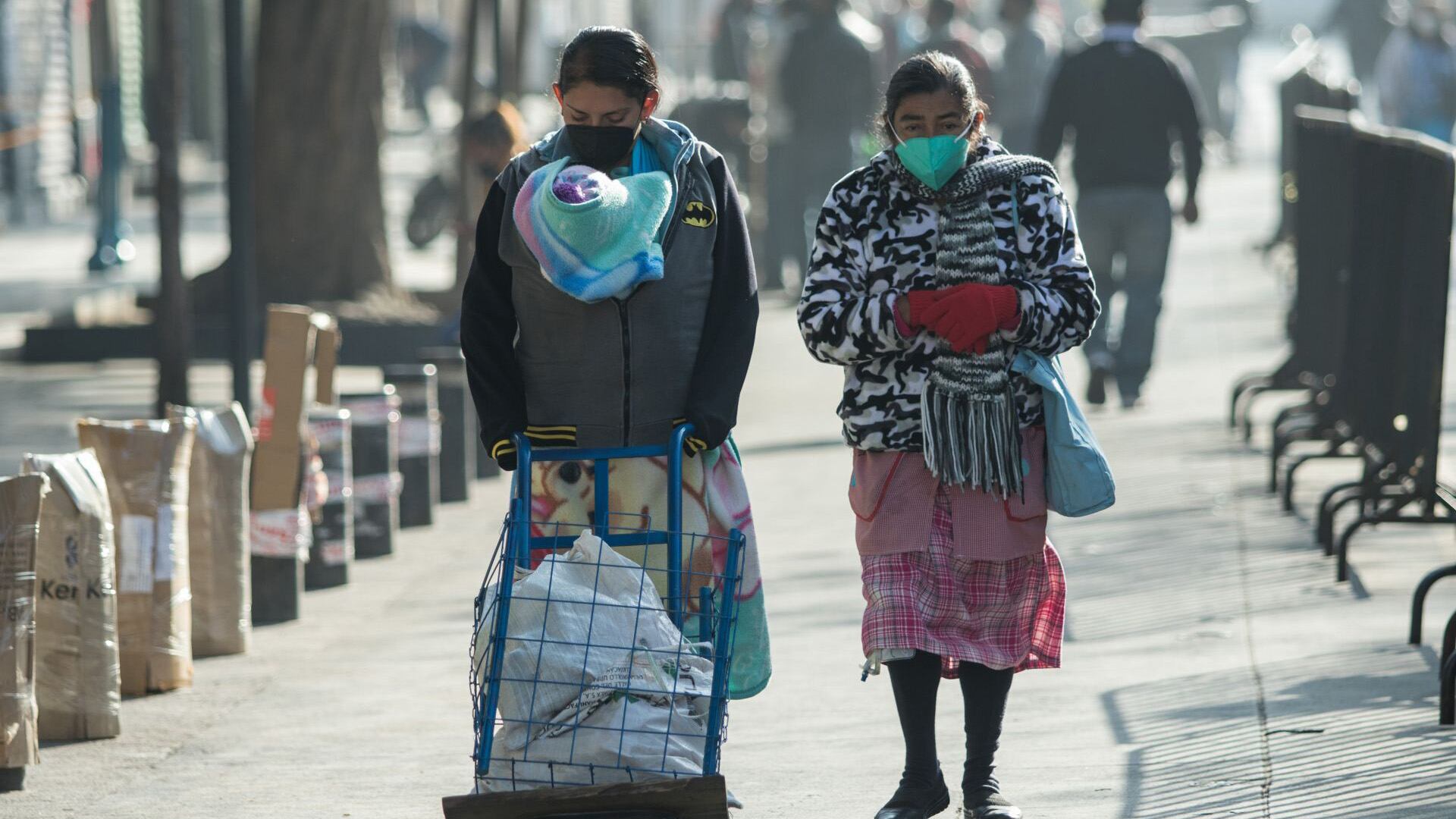 Activan alerta amarilla en seis alcaldías para la mañana de este próximo martes 23 de diciembre. Crédito: Cuartoscuro.