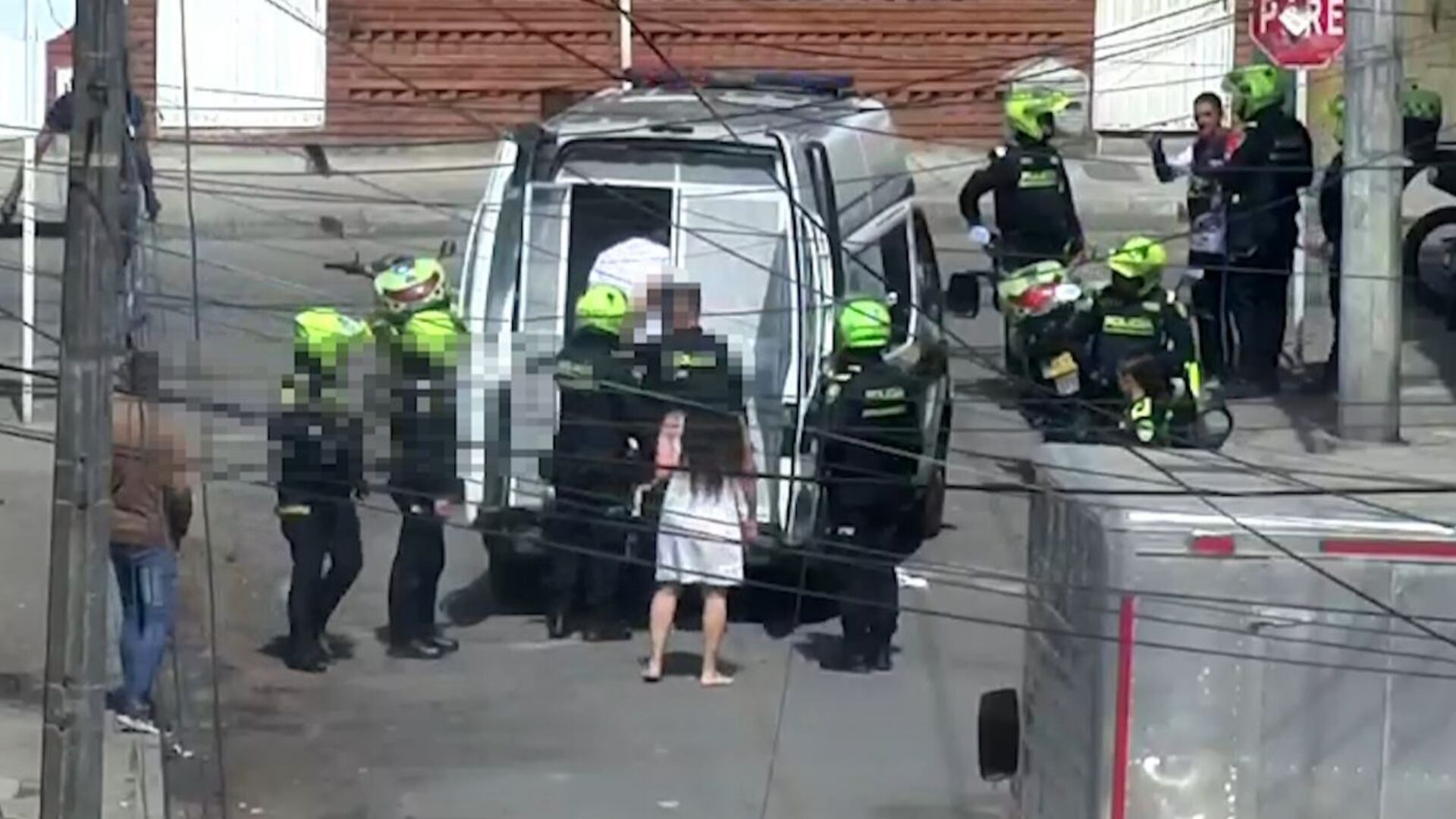 Denunció ser víctima de violencia física y terminó capturada por extorsión - crédito Secretaría de Seguridad, Conviviencia y Justicia