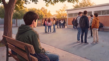 Imagen complementaria de Ansiedad, depresión y pensamientos suicidas: un estudio revela los problemas de salud mental de adolescentes en Estados Unidos