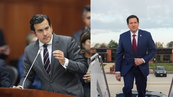 El ministro Rodrigo Lara ve con buenos ojos la visita oficial de Marco Rubio a Colombia, el 8 de septiembre de 2026 - crédito Colprensa - @SecRubio/X