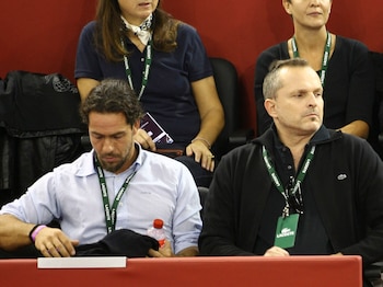 Miguel Bosé y Nacho Palau,