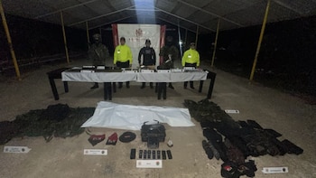 La operación se desarrolló en límites entre Casanare y Arauca, un corredor fronterizo donde actúa el ELN - crédito Ejército Nacional