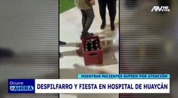 Fiesta en hospital de Huaycán
